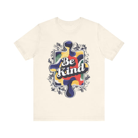 Be Kind Puzzle Piece Graphic T-Shirt