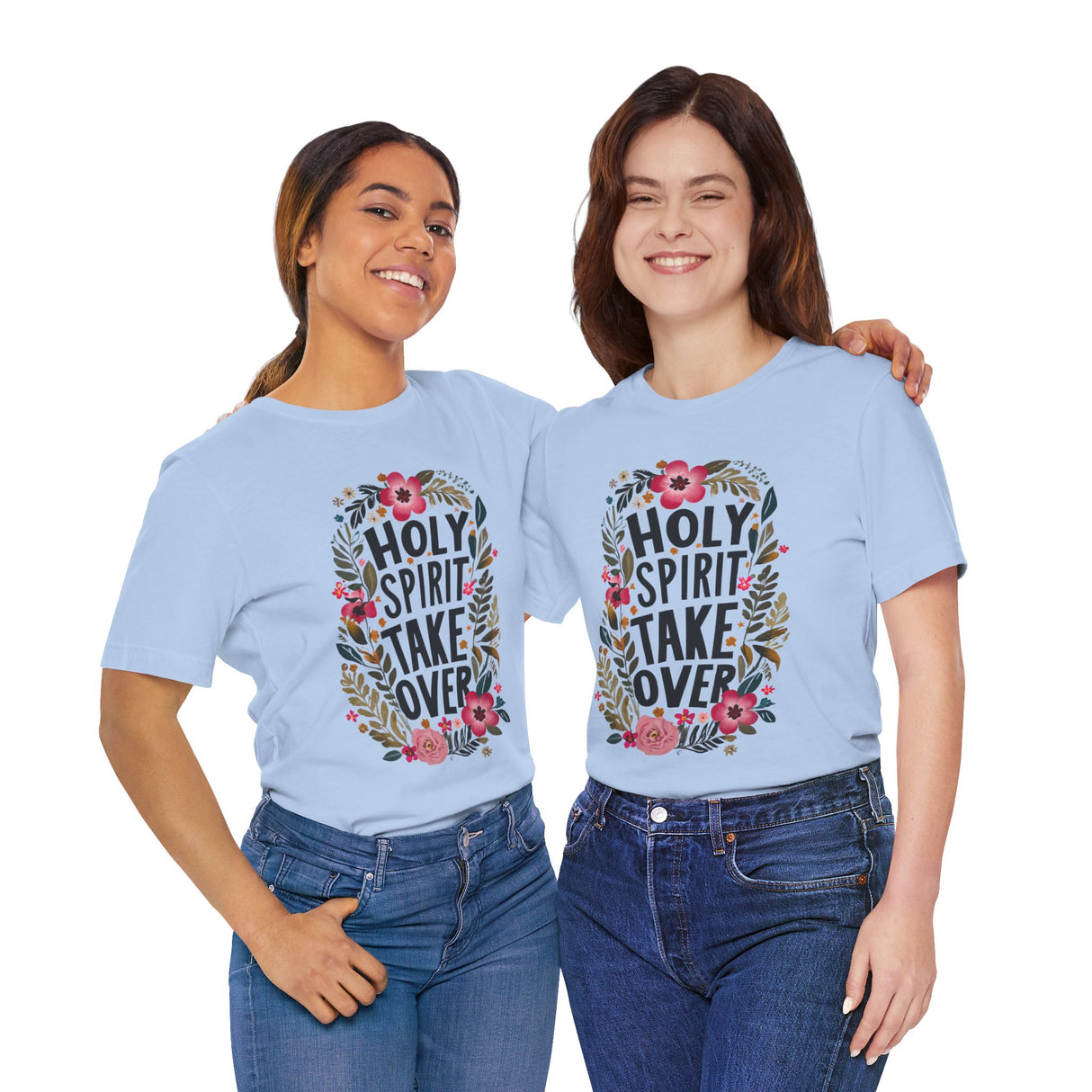 Floral Holy Spirit Take Over T-Shirt