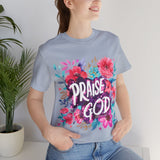 Floral Praise God Graphic T-Shirt