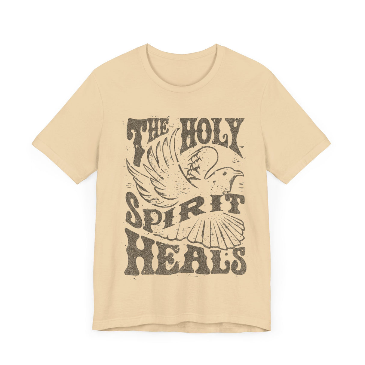 The Holy Spirit Heals Dove Design T-Shirt