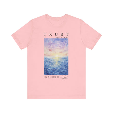 Trust Gods Plan Inspirational Landscape T-Shirt