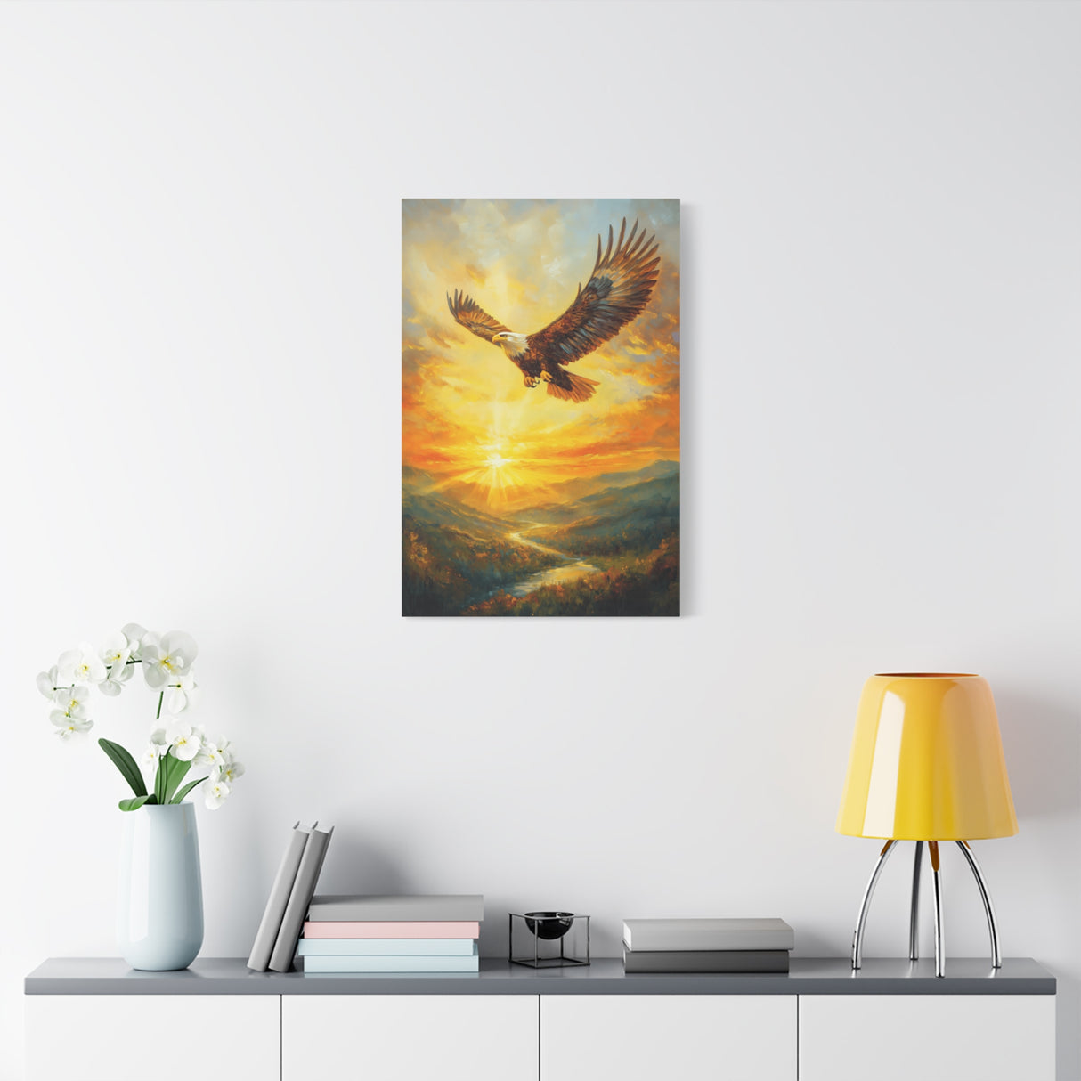 Rise on Wings Like Eagles Canvas - Strength Renewed