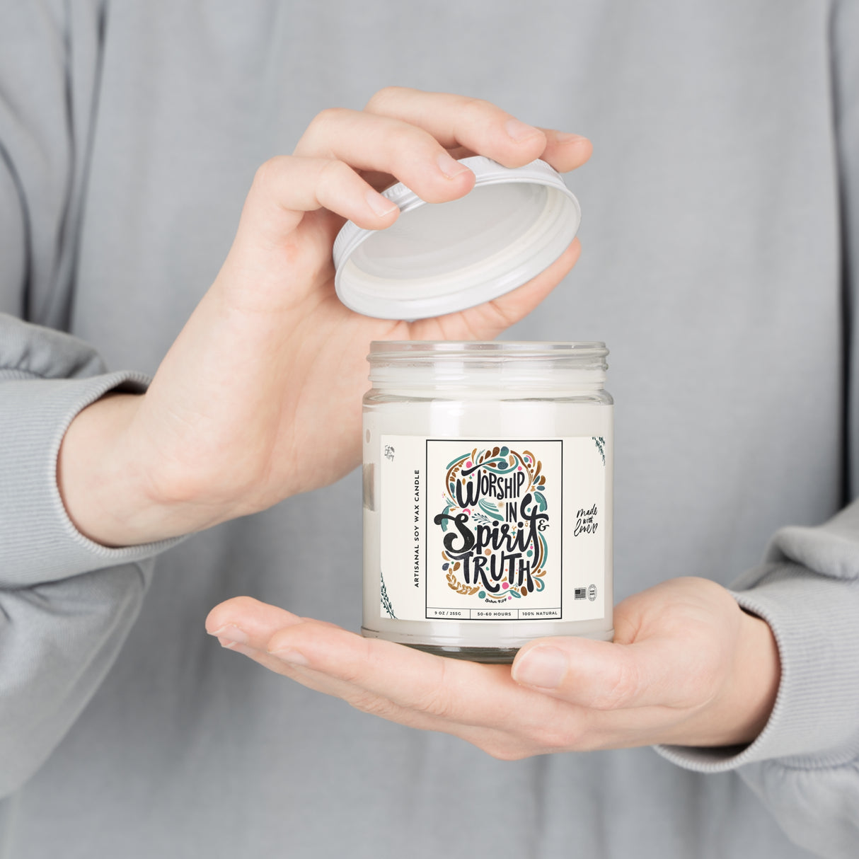 Worship in Spirit & Truth Artisanal Candle