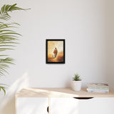 Jesus and the Lamb Framed Canvas - Guided by Grace