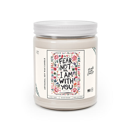 Fear Not For I Am With You Artisanal Candle