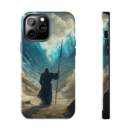 Moses Parting the Red Sea Phone Case - Deliverance Through Faith