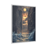 The Parting of the Red Sea Framed Canvas - A Passage of Faith