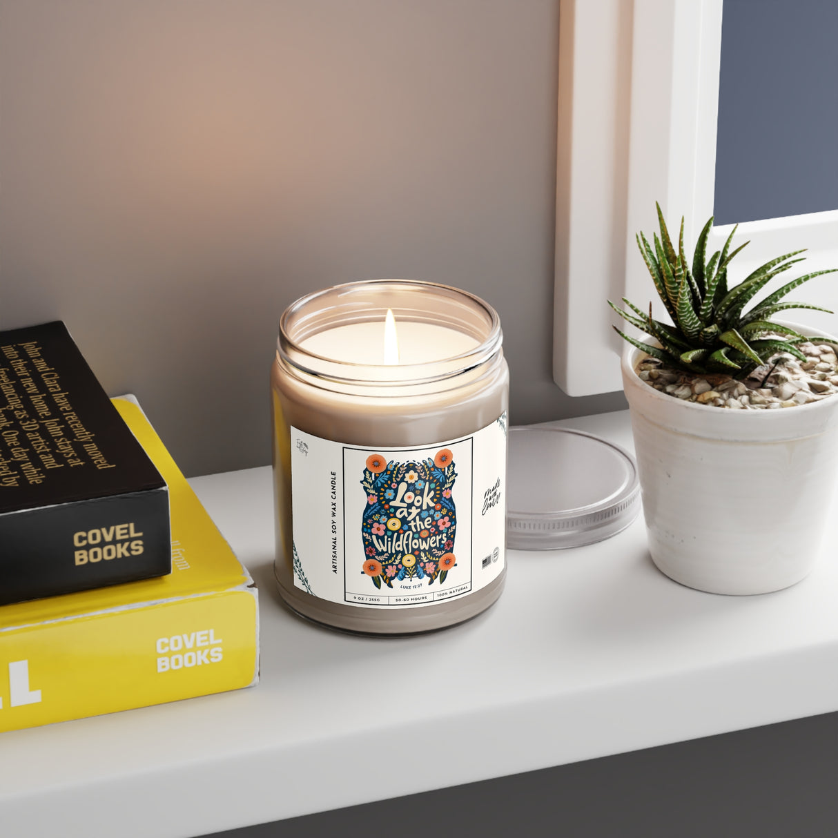 Look at the Wildflowers Artisanal Soy Wax Candle