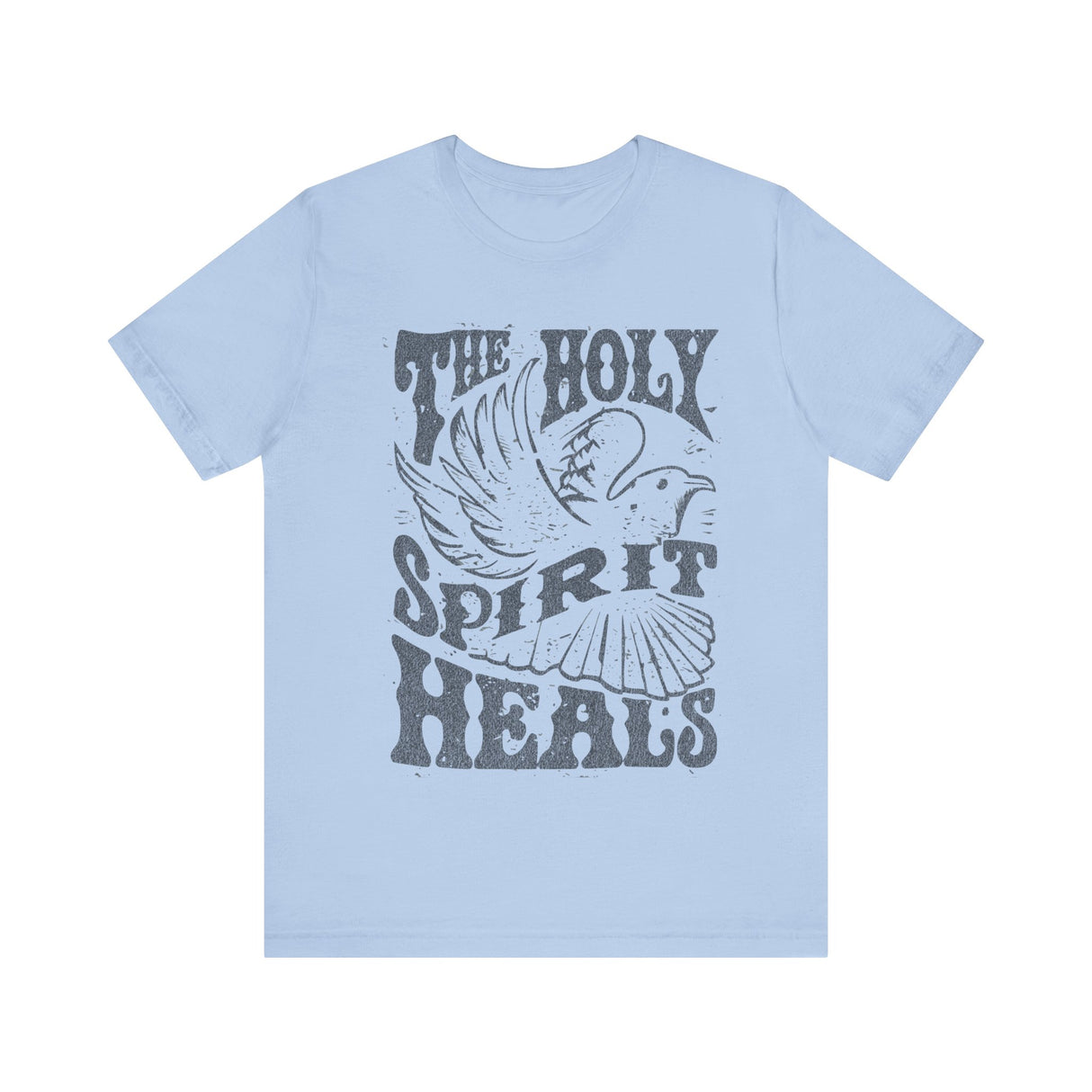 The Holy Spirit Heals Dove Design T-Shirt