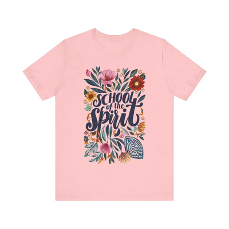 School of the Spirit Floral Design T-Shirt