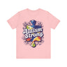 Autism Strong Puzzle Piece with Floral Accents T-Shirt