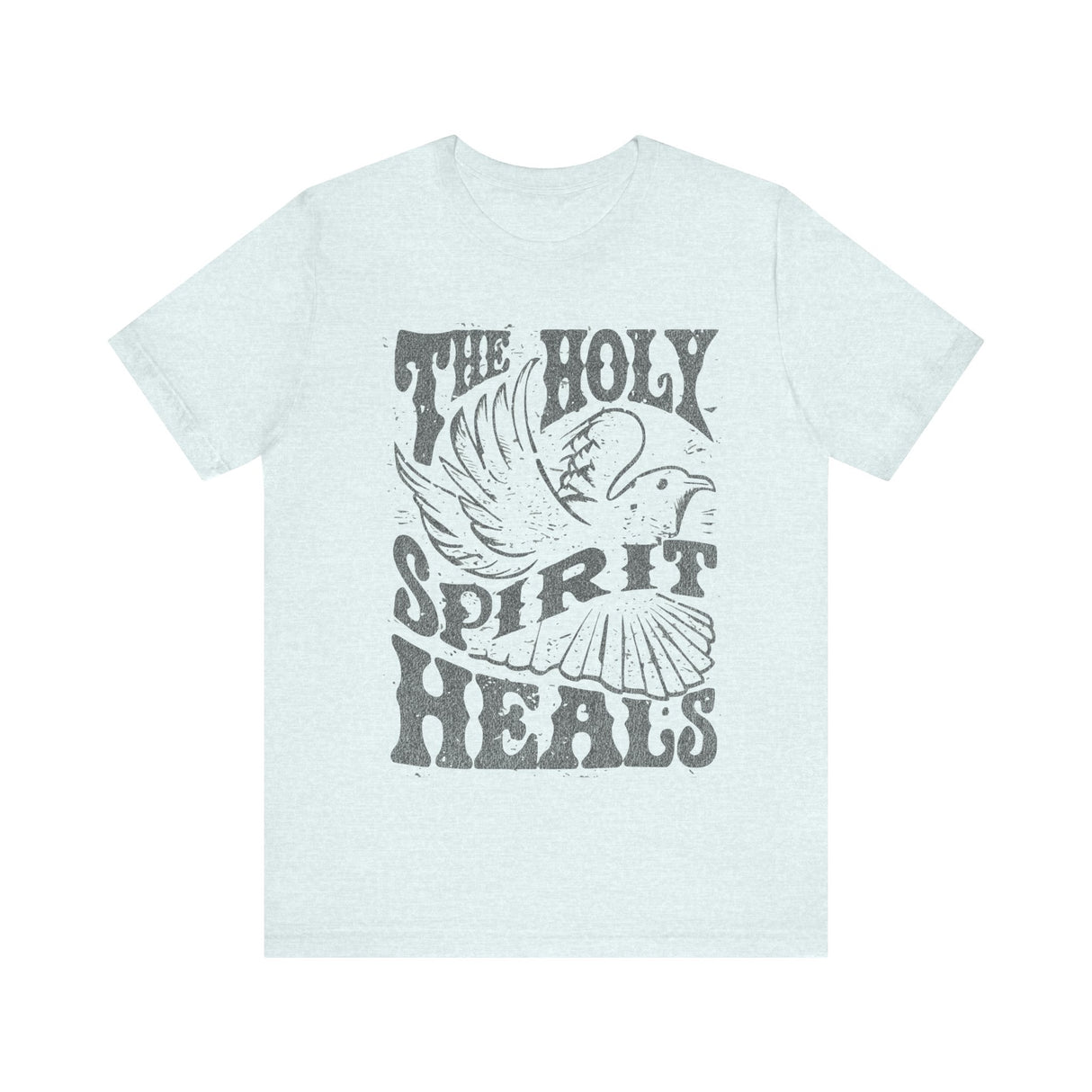 The Holy Spirit Heals Dove Design T-Shirt