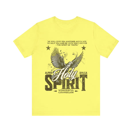 Holy Spirit Dove and Stars Graphic T-Shirt