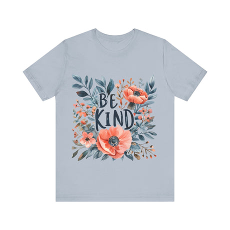 Be Kind Floral Design T-Shirt