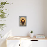 Sacred Heart of Jesus (Framed Canvas) - Eternal Love and Sacrifice