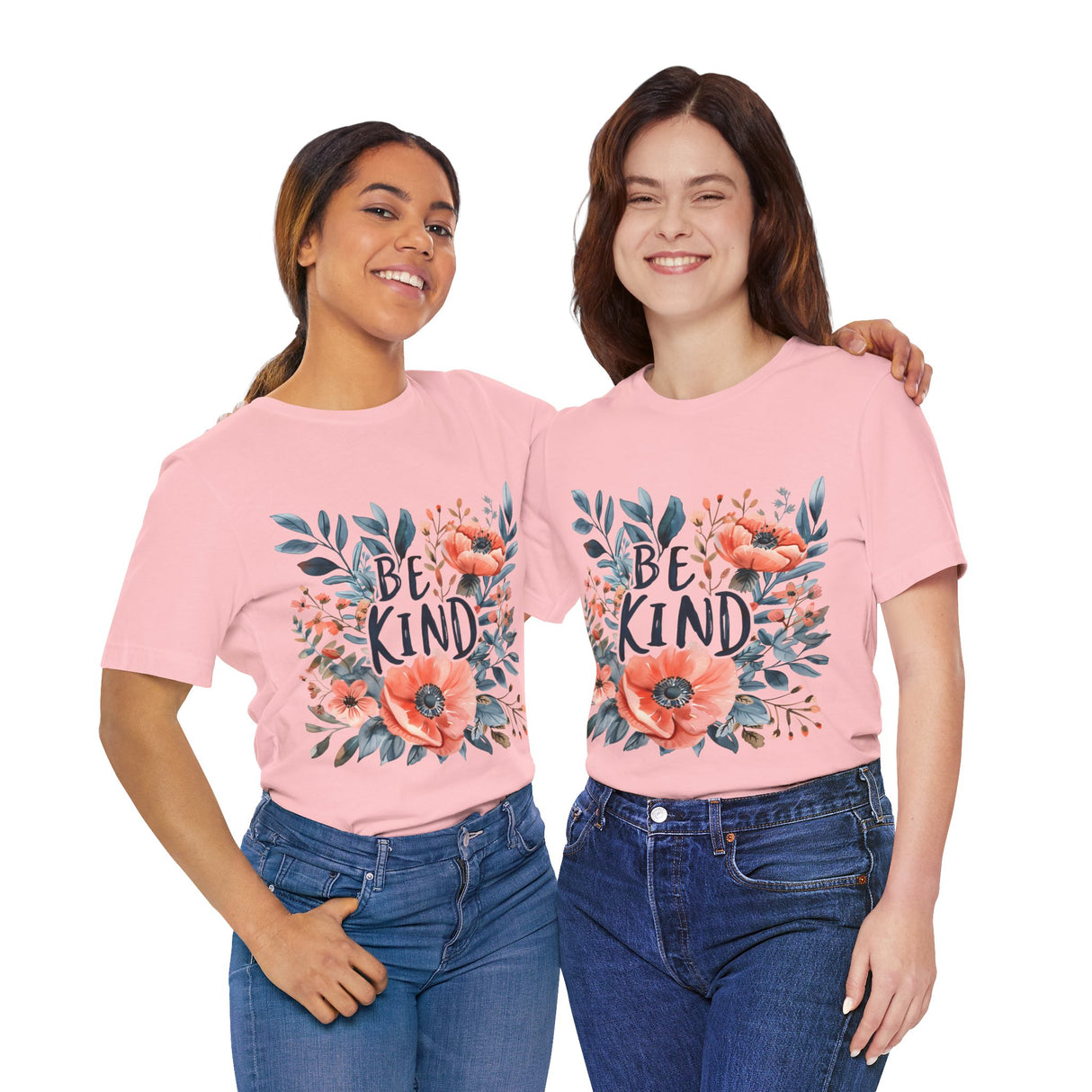 Be Kind Floral Graphic T-Shirt