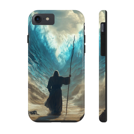 Moses Parting the Red Sea Phone Case - Deliverance Through Faith