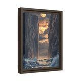 The Parting of the Red Sea Framed Canvas - A Passage of Faith