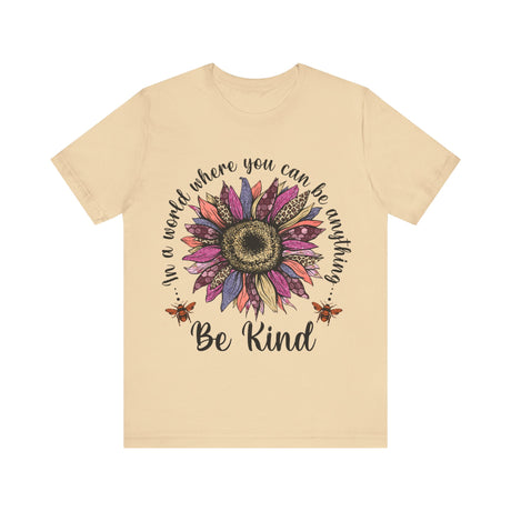 Be Kind Sunflower Motivational T-Shirt