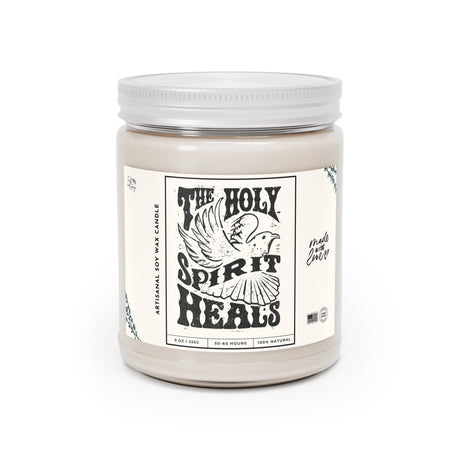 The Holy Spirit Heals Artisanal Candle