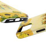 Faith, Hope, Love Sunflower Phone Case