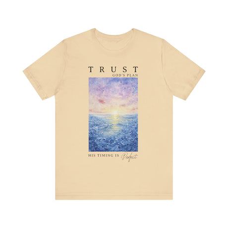 Trust Gods Plan Inspirational Landscape T-Shirt