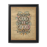 Timeless Wisdom - Proverbs & Psalms Framed Canvas