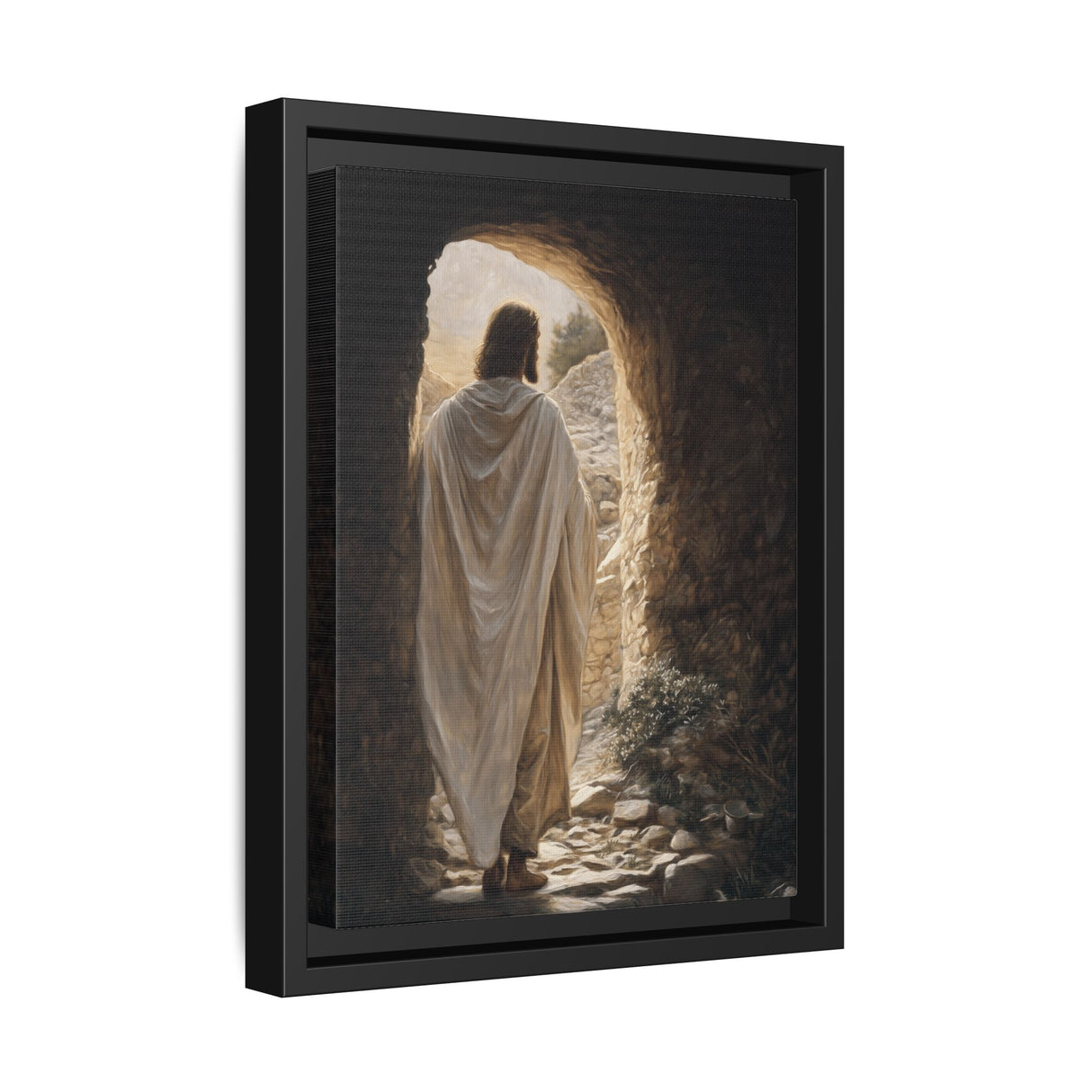 The Empty Tomb (Framed Canvas) - Victory Over Death