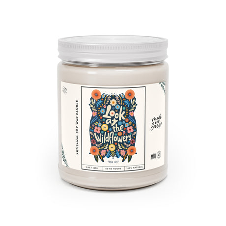 Look at the Wildflowers Artisanal Soy Wax Candle