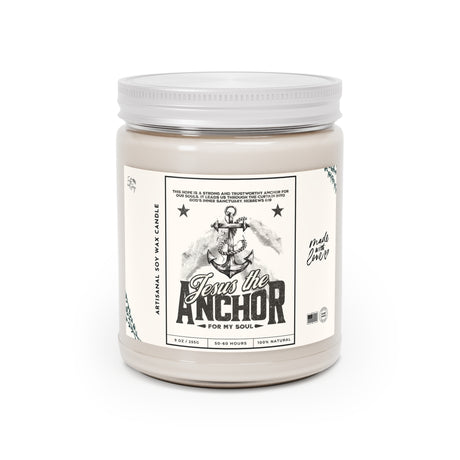 Jesus the Anchor for My Soul Artisanal Candle