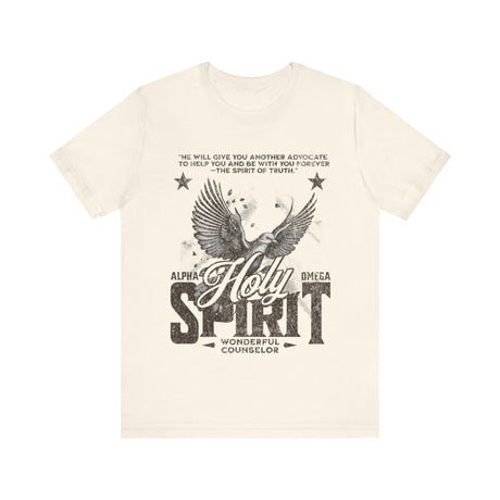 Holy Spirit Dove and Stars Graphic T-Shirt