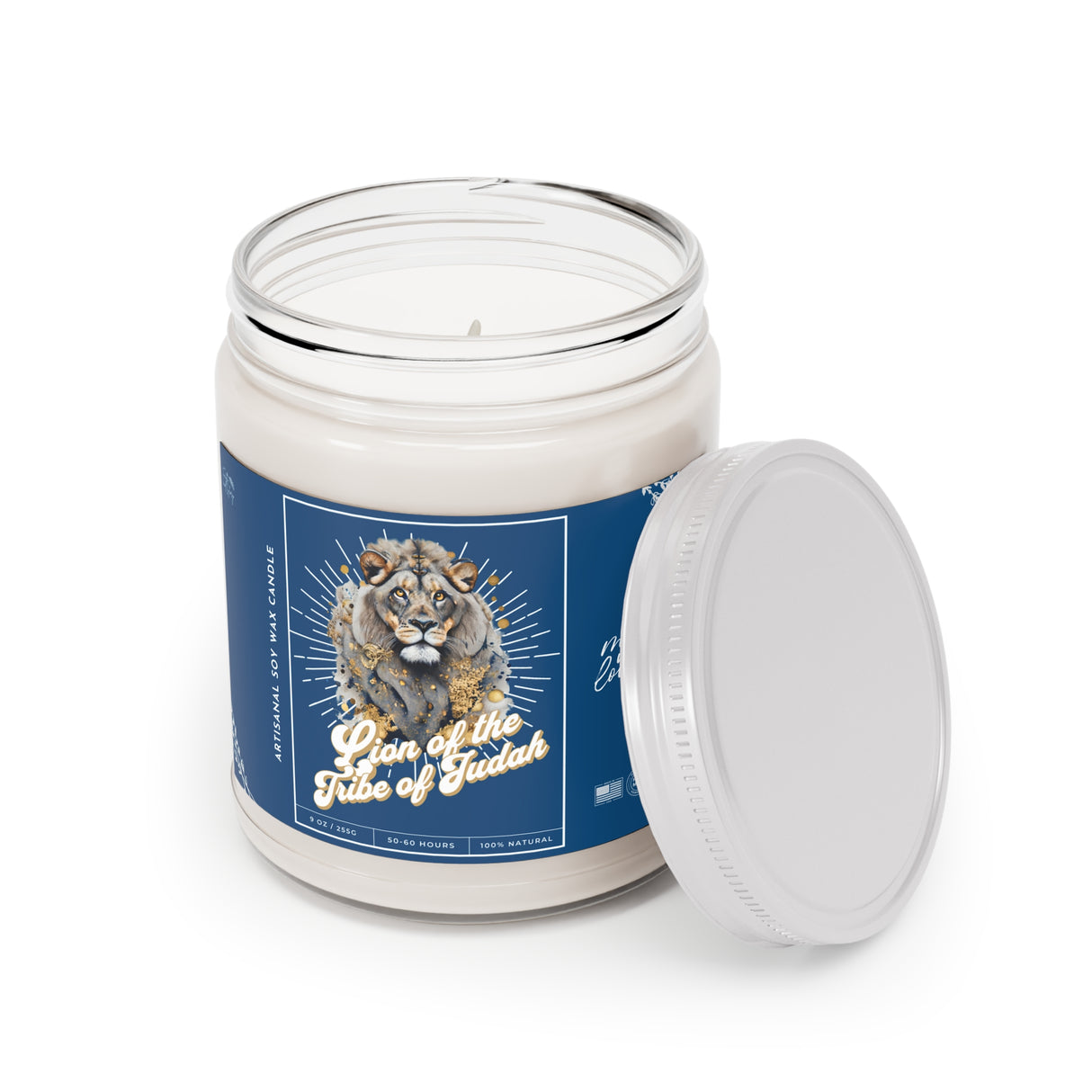 Lion of the Tribe of Judah Artisanal Soy Wax Candle