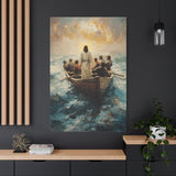 Guided by Faith Canvas - Jesus Calms the Storm