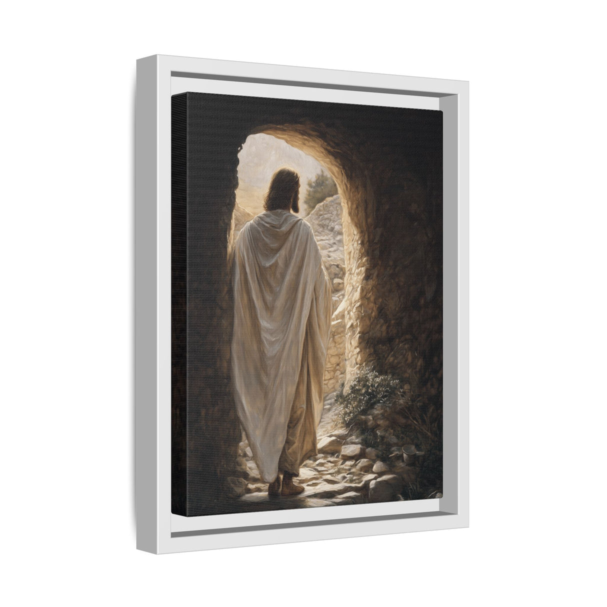 The Empty Tomb (Framed Canvas) - Victory Over Death