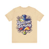 Autism Strong Puzzle Piece with Floral Accents T-Shirt