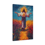 Sacred Heart of Jesus Canvas - Love That Redeems