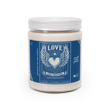 Love One Another Heart with Wings Artisanal Candle