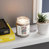 I Will Not Be Shaken Floral Design Artisanal Candle