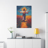 Sacred Heart of Jesus Canvas - Love That Redeems