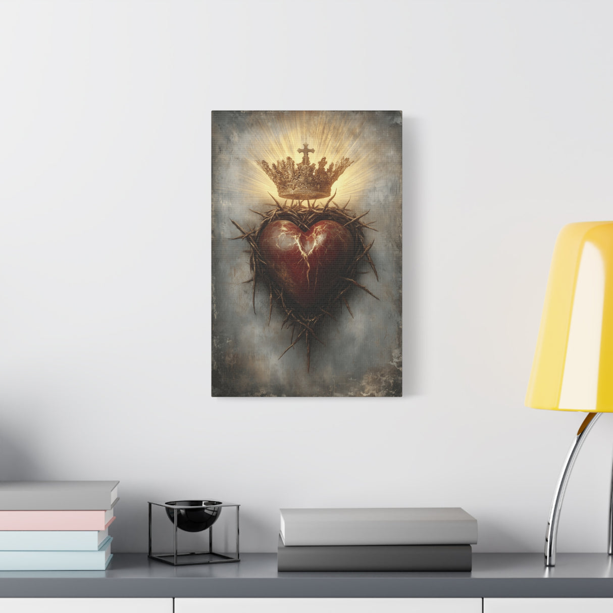 Sacred Heart of Jesus Canvas - A Symbol of Love and Redemption