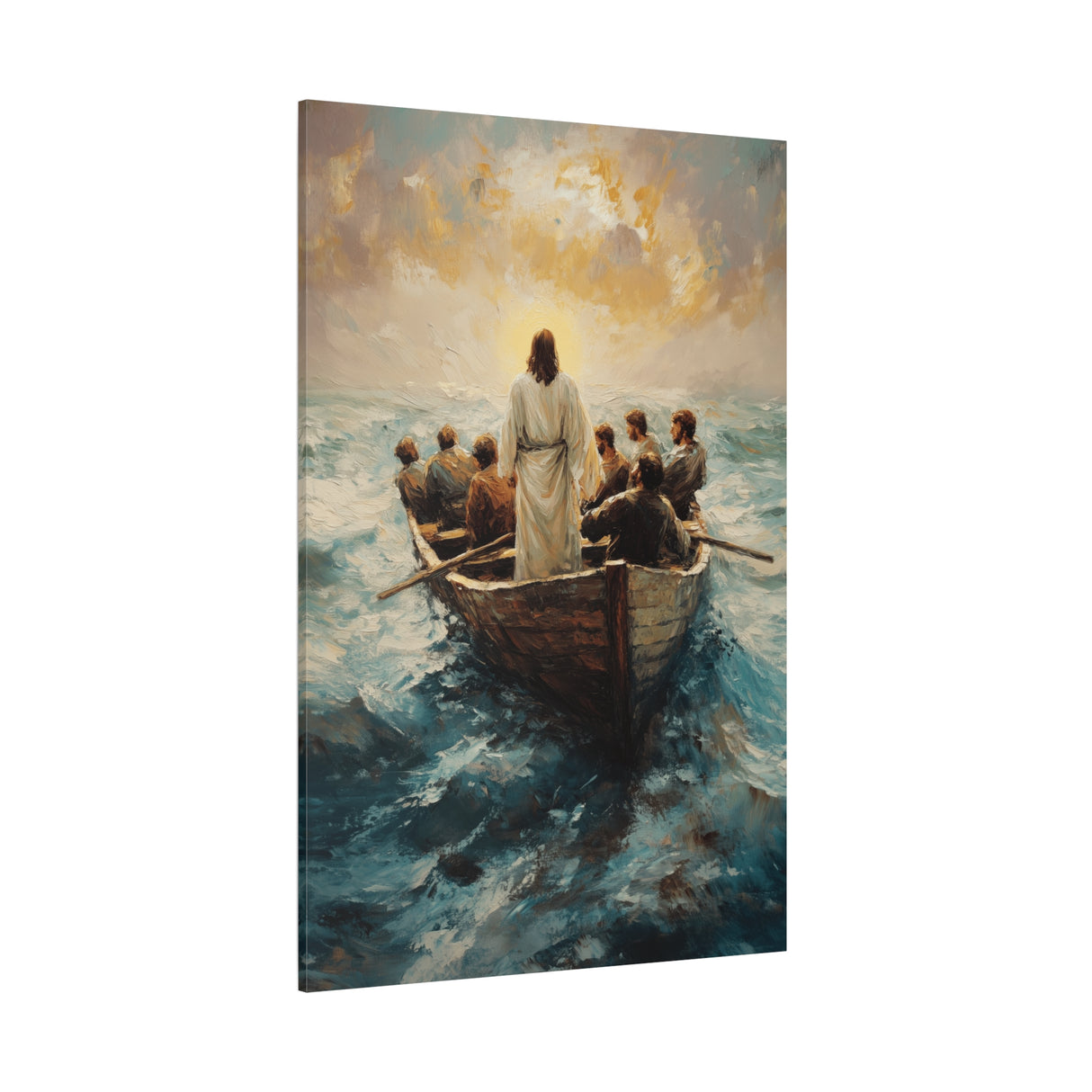 Guided by Faith Canvas - Jesus Calms the Storm