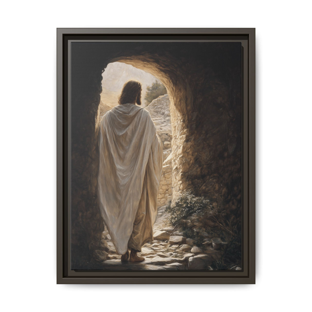 The Empty Tomb (Framed Canvas) - Victory Over Death