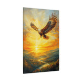 Rise on Wings Like Eagles Canvas - Strength Renewed