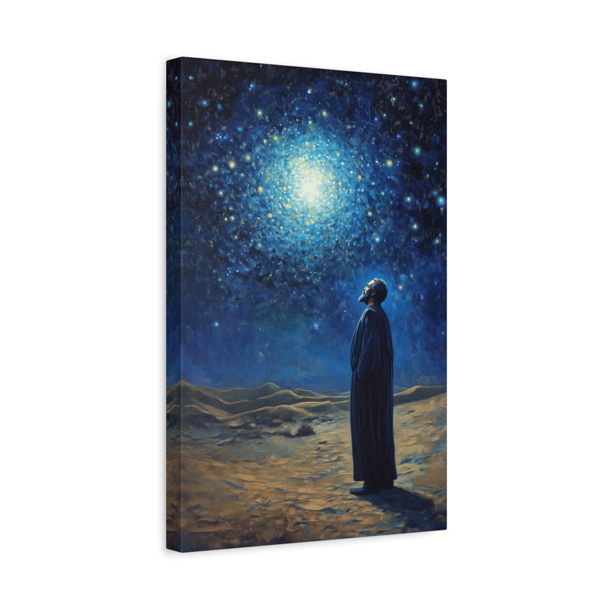 Abraham and the Stars Canvas - A Promise Fulfilled