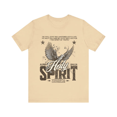 Holy Spirit Dove and Stars Graphic T-Shirt