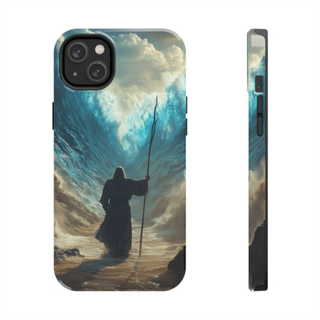 Moses Parting the Red Sea Phone Case - Deliverance Through Faith