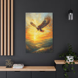 Rise on Wings Like Eagles Canvas - Strength Renewed