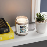 God Turns Broken Pieces Into Masterpieces Artisanal Candle