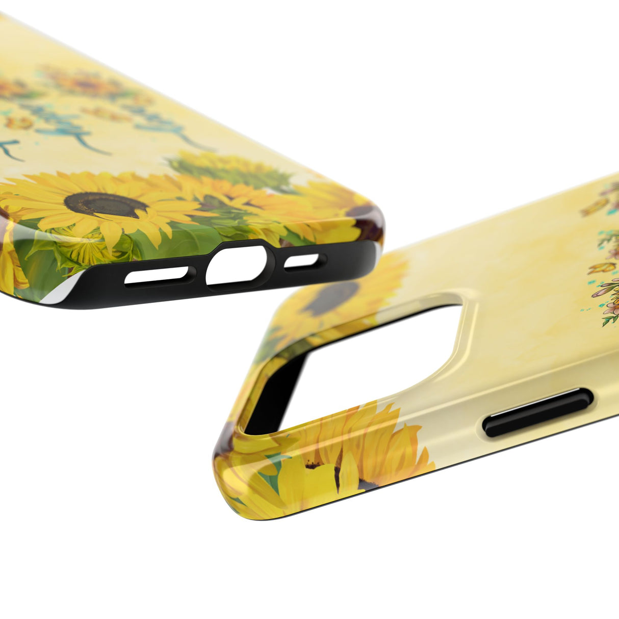 Faith, Hope, Love Sunflower Phone Case