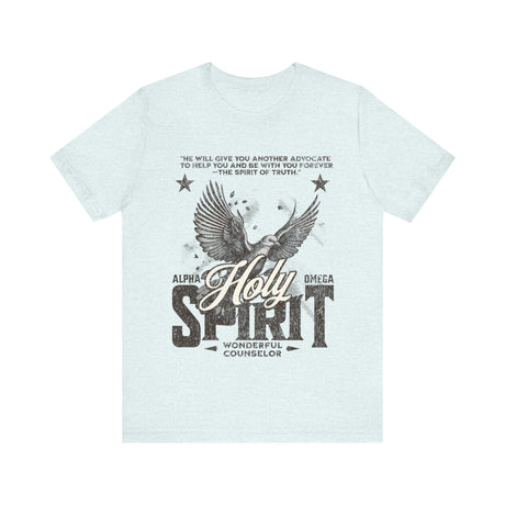 Holy Spirit Dove and Stars Graphic T-Shirt